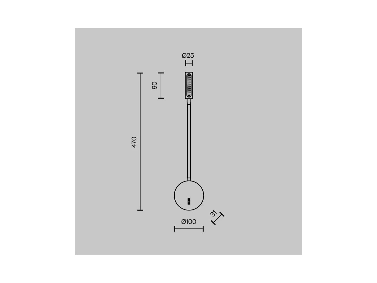 Настенный светильник (бра) Stem 944054  - фото 4