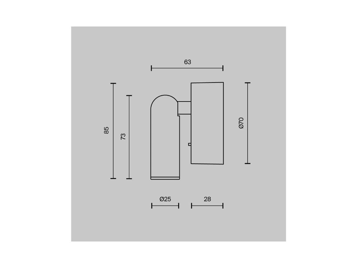 Настенный светильник (бра) Mirax 944065  - фото 3