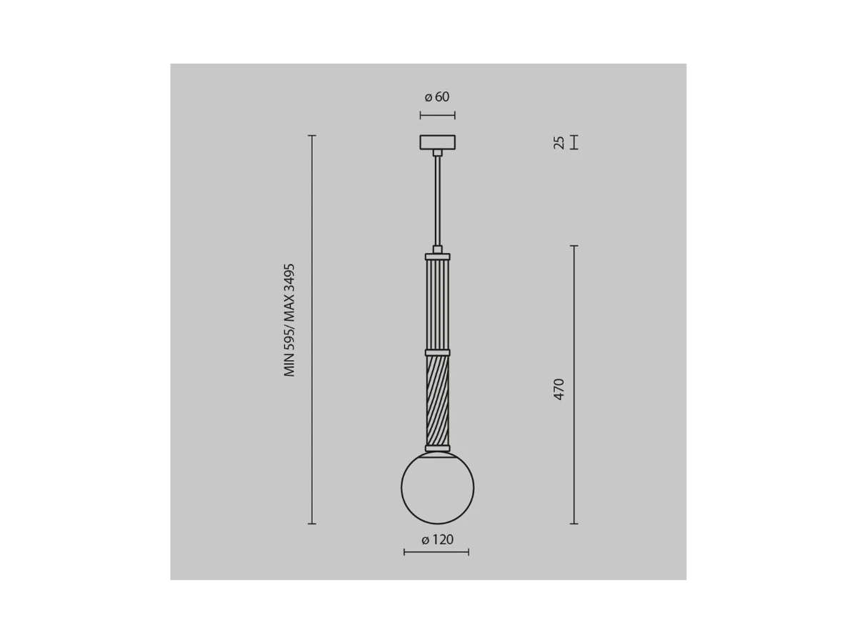 Подвесной светильник Teatro 944168