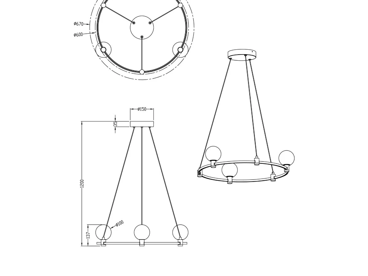 Подвесной светильник Urban 944171  - фото 3