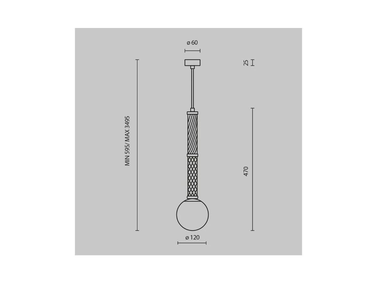 Подвесной светильник Teatro 944175  - фото 3