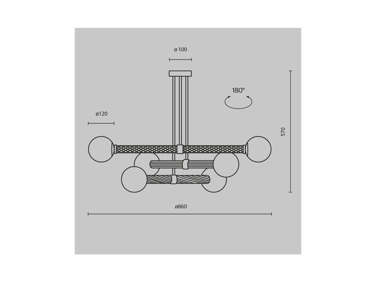 Подвесной светильник Teatro 944181  - фото 3