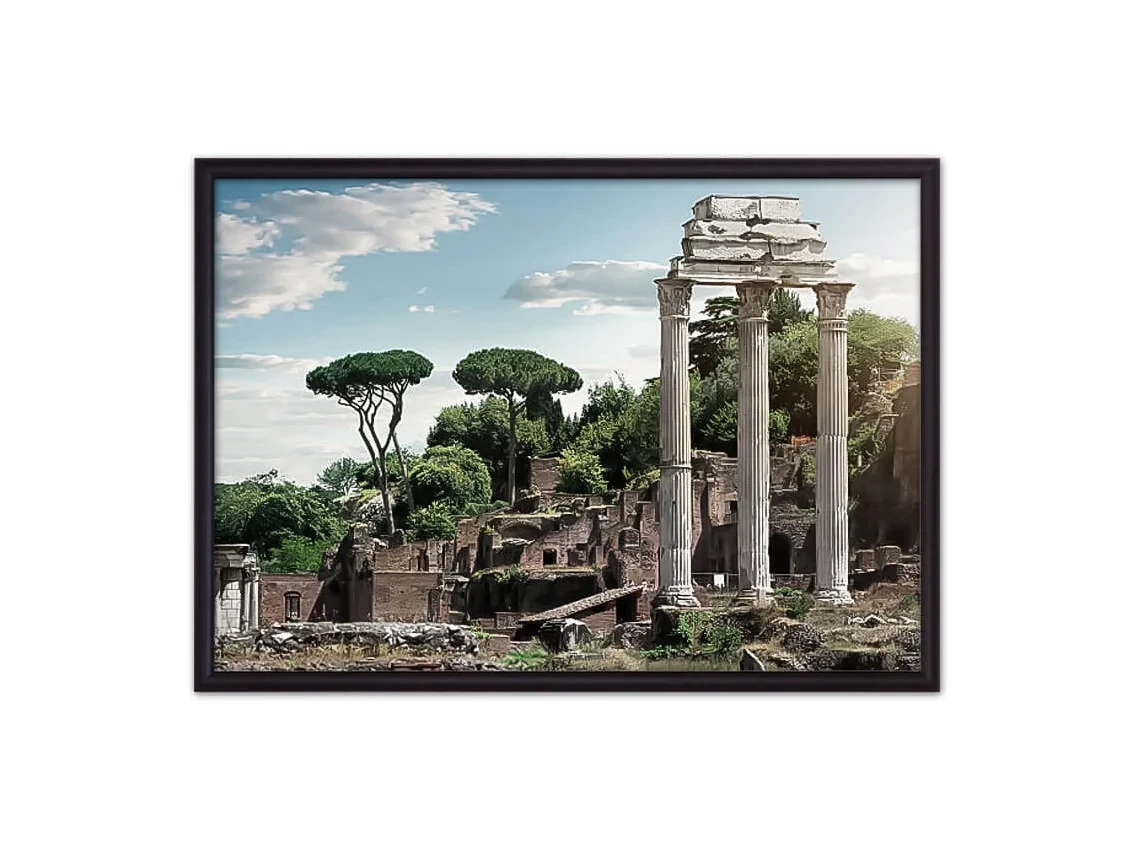 Постер в рамке Руины Рим 21х30 см 645650  - фото 1