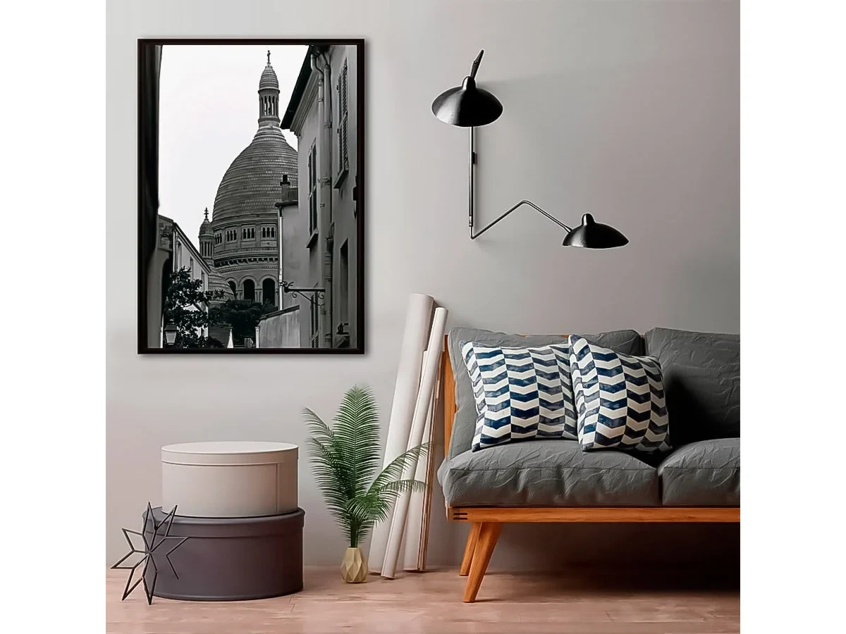 Постер в рамке Купол Сакре-Кер 21х30 см 645658  - фото 4