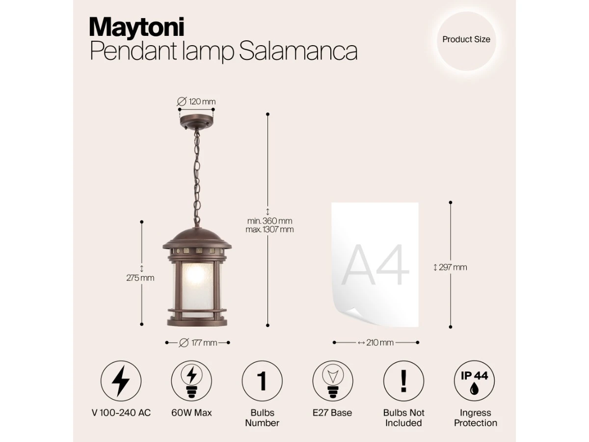 Подвесной светильник Salamanca 944299  - фото 3