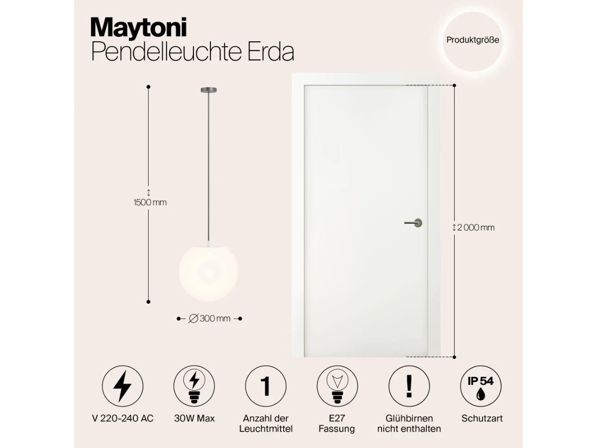 Подвесной светильник Erda 944310