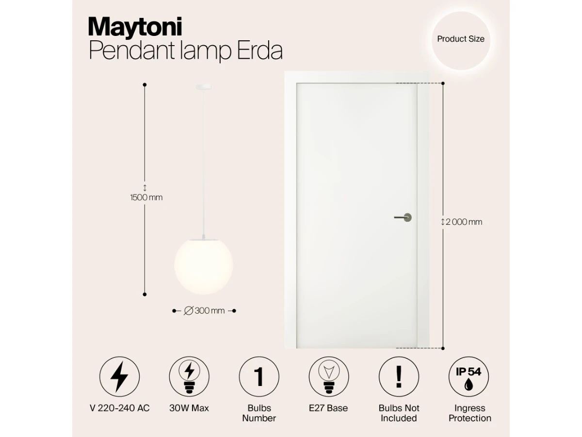 Подвесной светильник Erda 944316  - фото 3