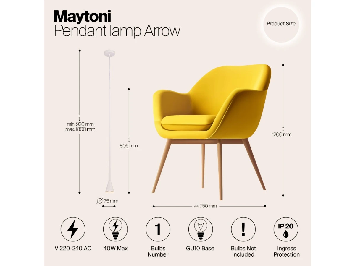 Подвесной светильник Arrow 944421