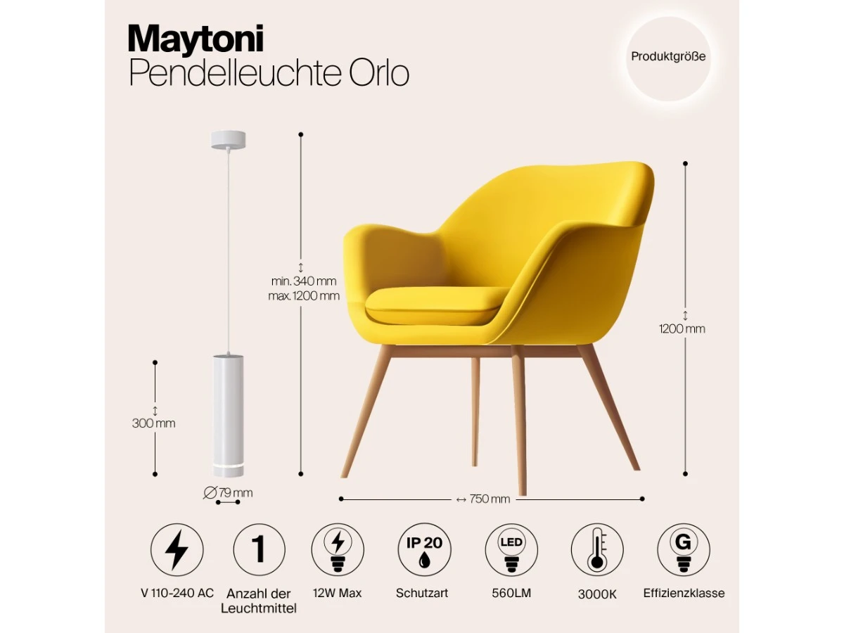 Подвесной светильник Orlo 944541