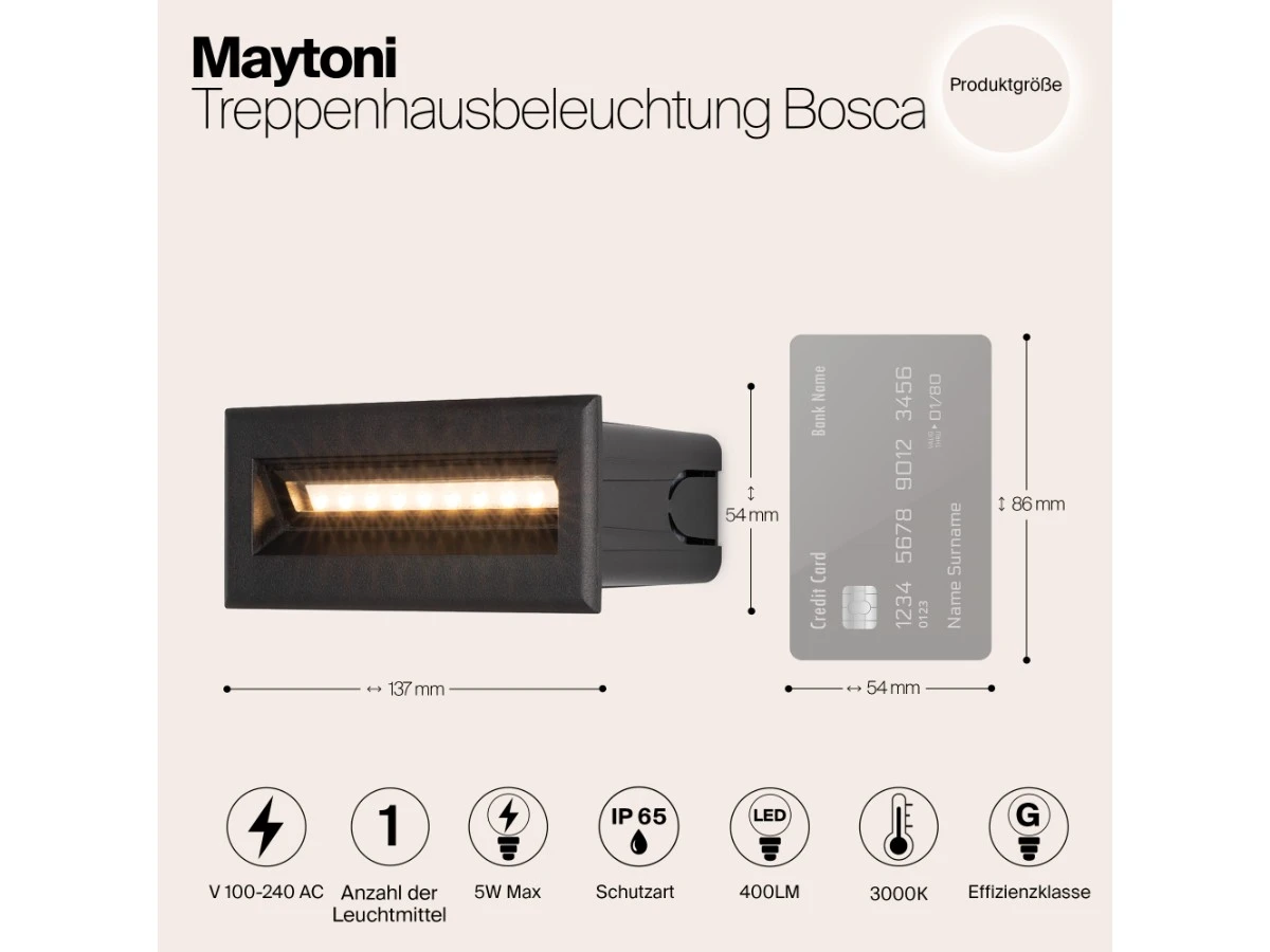 Подсветка для лестниц Bosca 944575