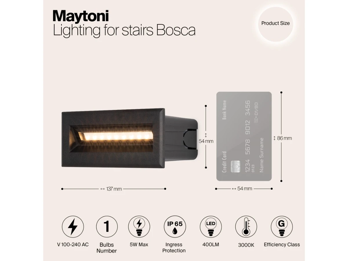Подсветка для лестниц Bosca 944575  - фото 3