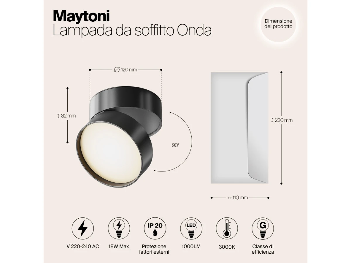 Потолочный светильник Onda 944609  - фото 4