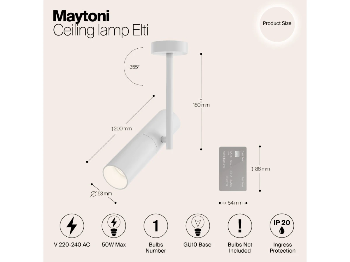 Потолочный светильник Elti 944688