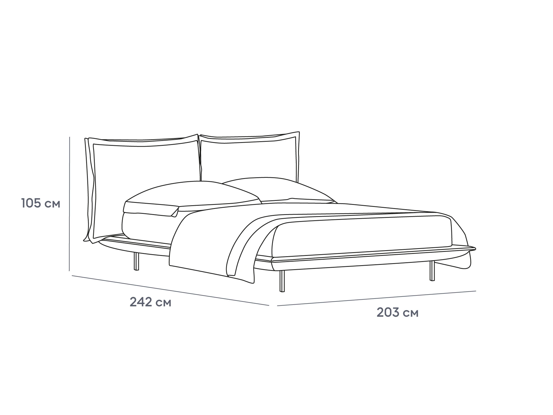 Кровать Barcelona 944840  - фото 4