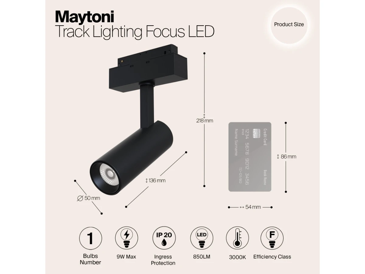 Трековый светильник Focus LED 945079