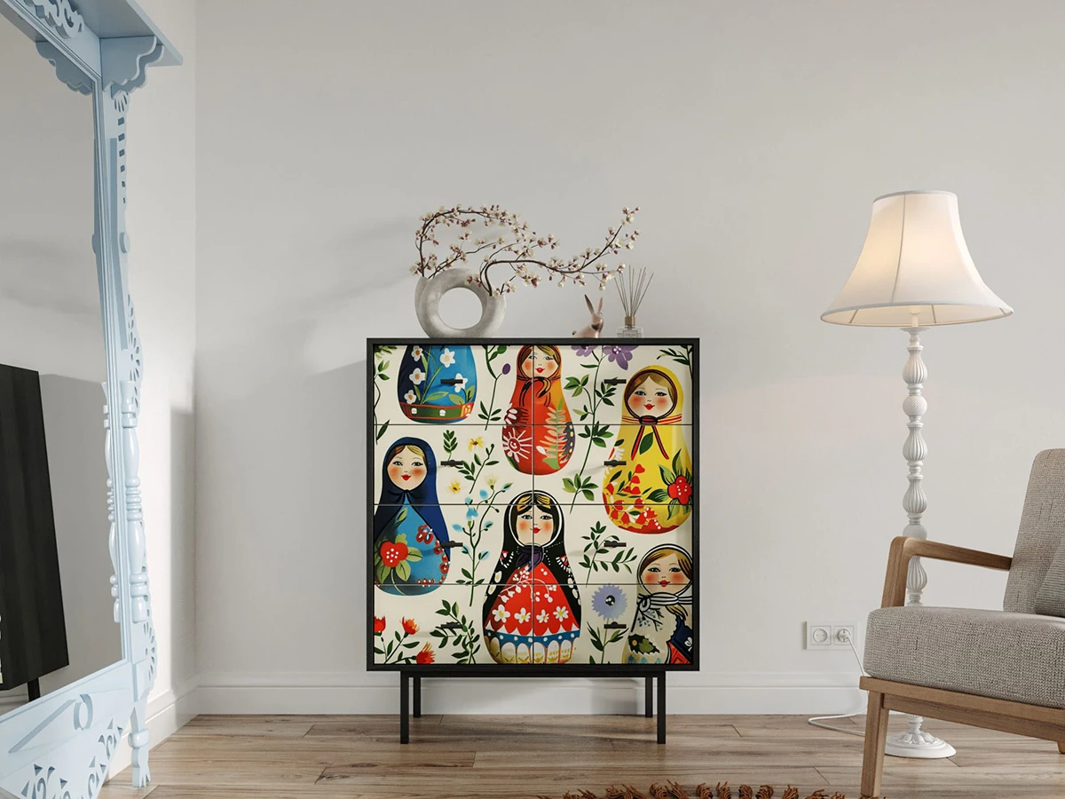 Комод Emerson Матрешки 945376  - фото 4