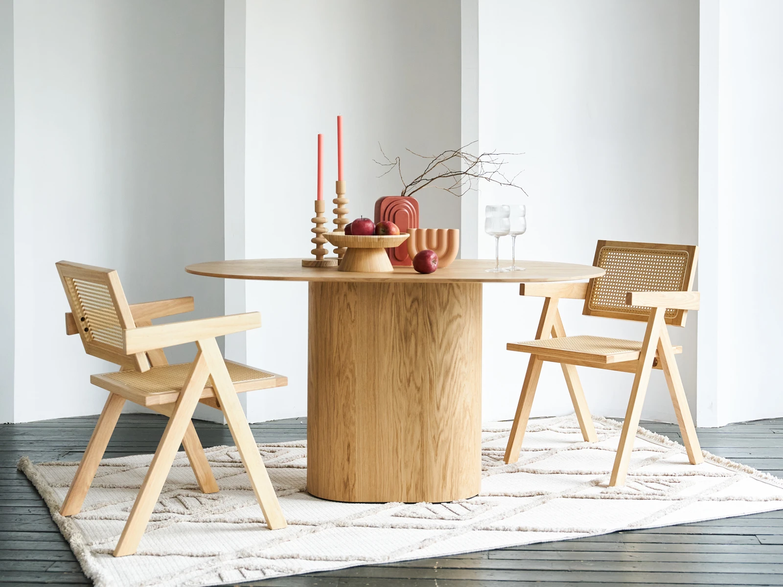 Стол обеденный овальный Mono 140х85 945414  - фото 7