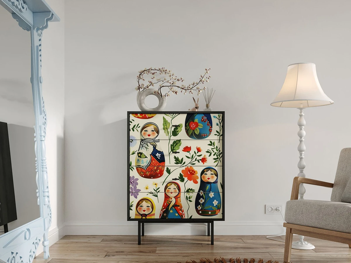 Комод Emerson Матрешки 945469  - фото 4