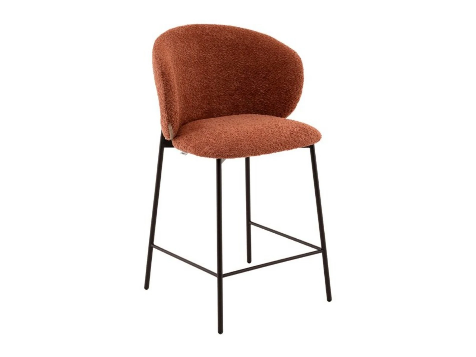 Стул полубарный Блейз букле терракотовый 945545  - фото 1