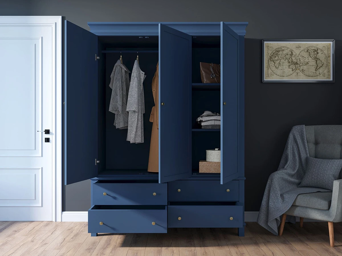 Шкаф трехстворчатый Jules Verne 946273