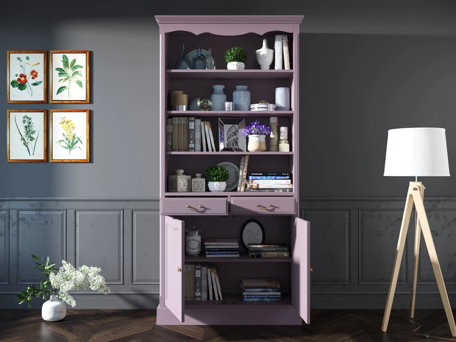 Стеллаж Leontina 946299