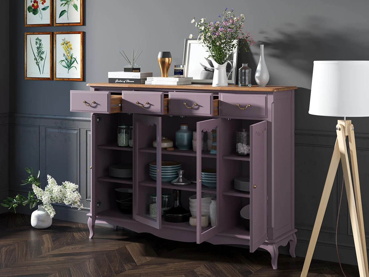 Комод-витрина Leontina 946740  - фото 4