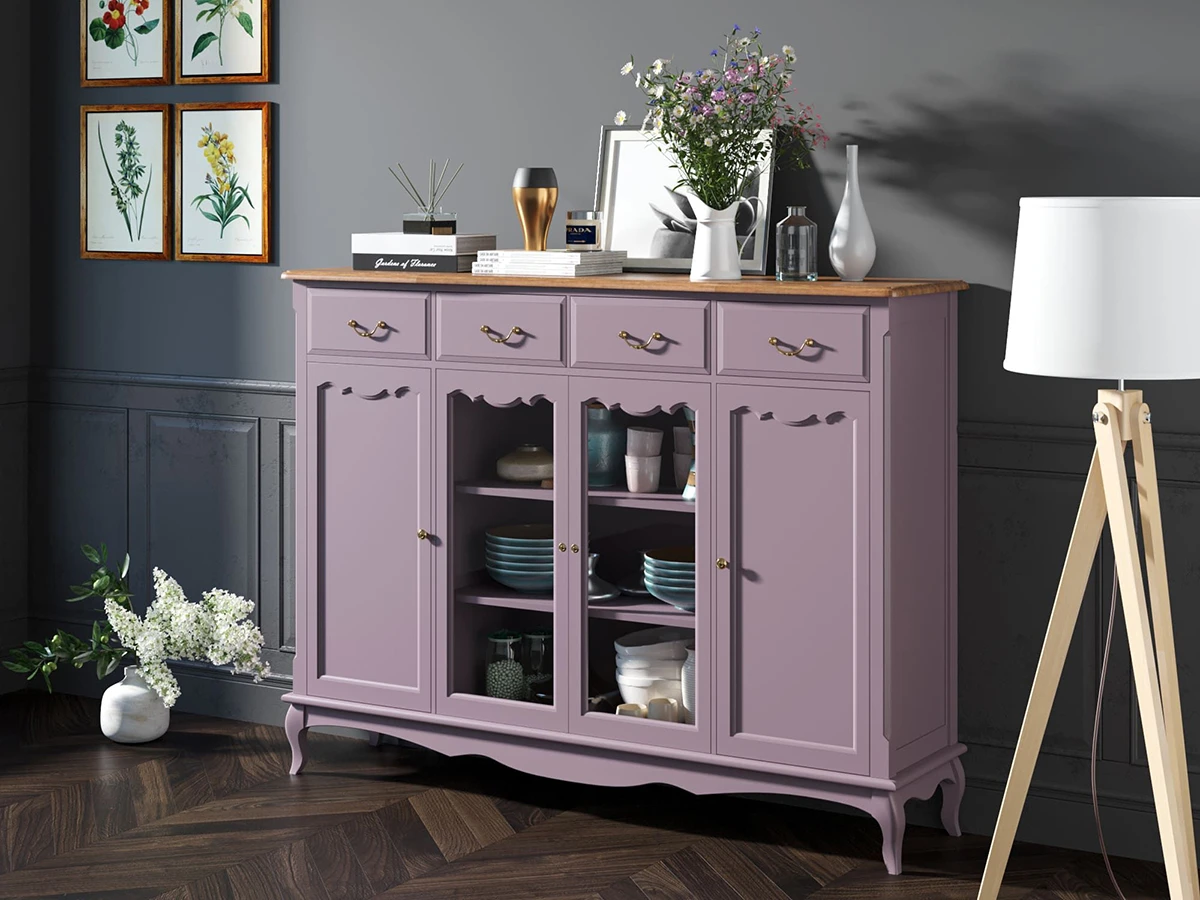 Комод-витрина Leontina 946740  - фото 3