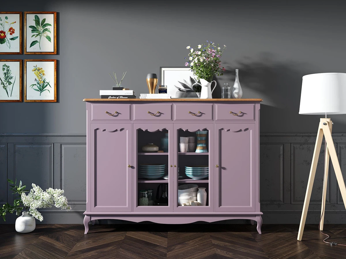 Комод-витрина Leontina 946740  - фото 6