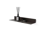 Металлическая полка Сет черного цвета 600 мм