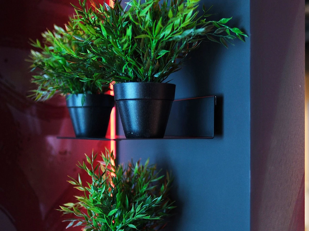 Металлическая полка Сет черного цвета 600 мм 947398