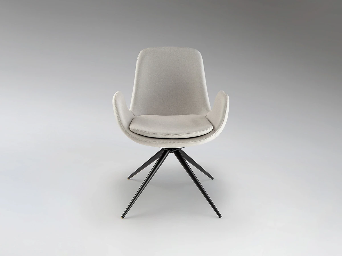 Zuna Кресло поворотное белое 947482  - фото 5