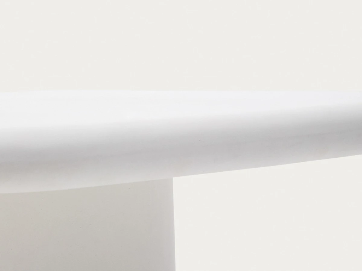 Уличный стол Addaia цемент, белый 135 x 135 см 947589  - фото 5