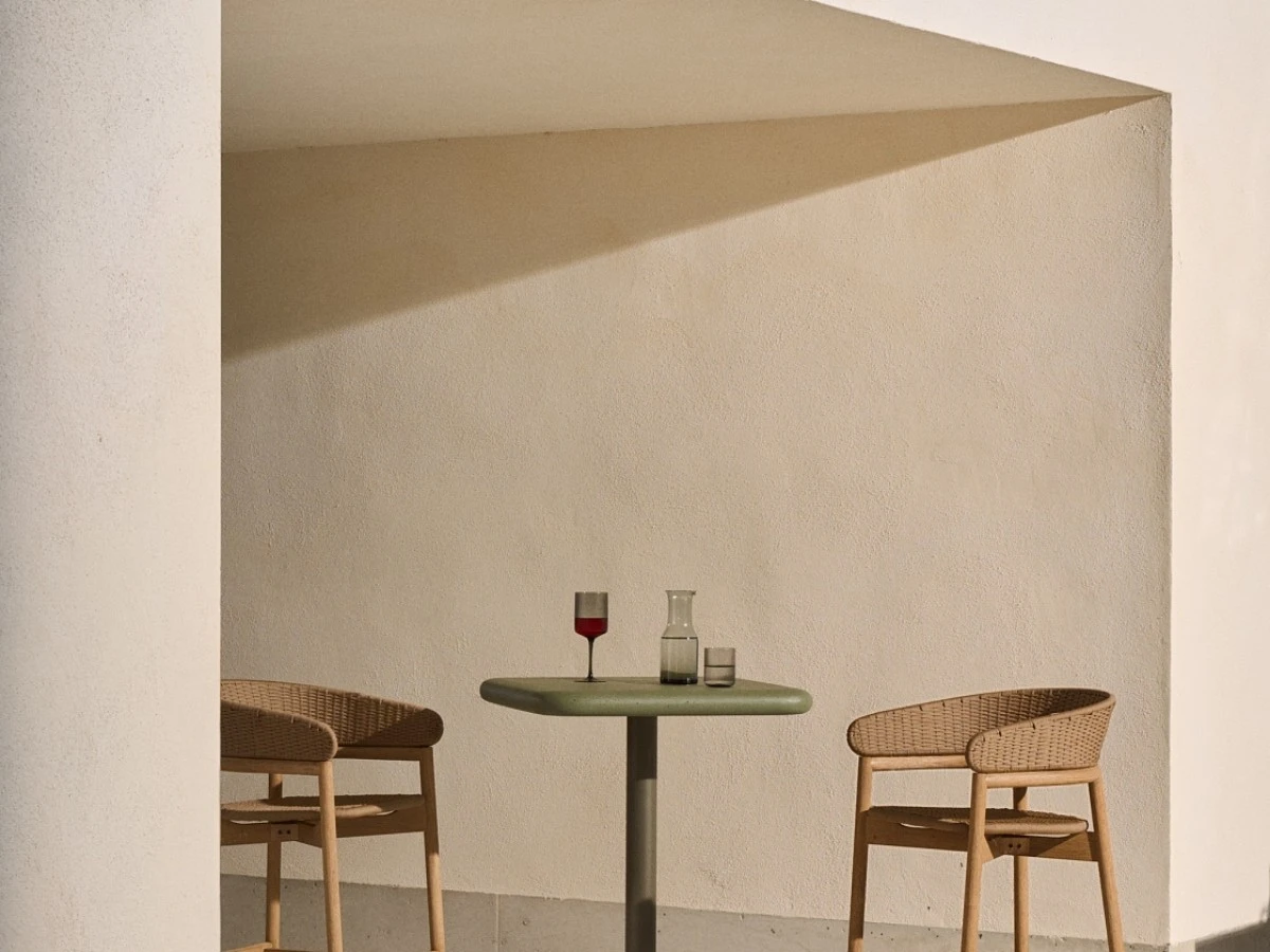 Уличный стол Esilda зеленый 947604  - фото 5