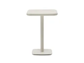 Уличный стол Dina высокий белый