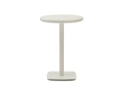 Уличный стол Dina круглый белый