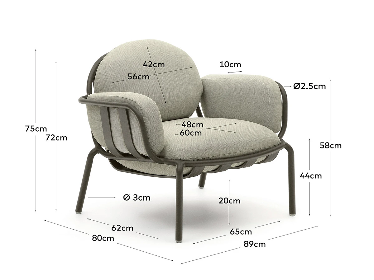 Уличное кресло Joncols 947770  - фото 4