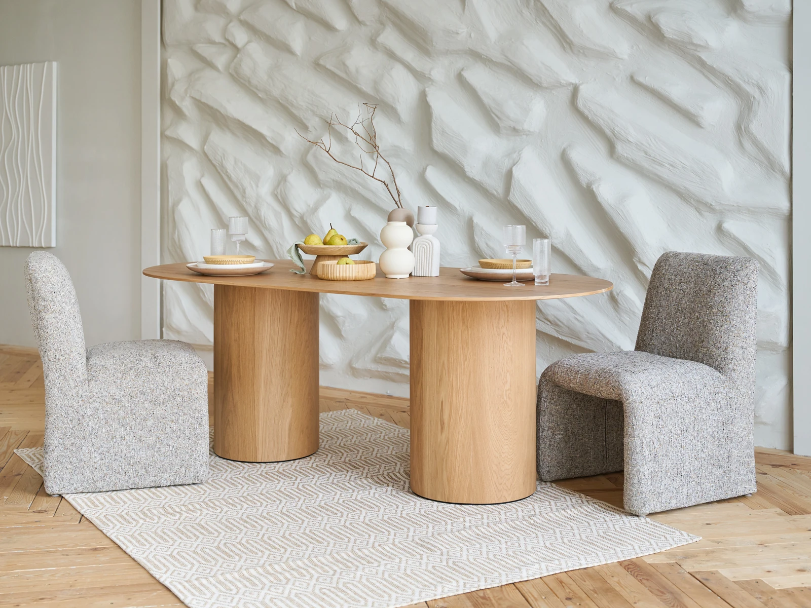 Стол обеденный овальный Mono 180х100 947935  - фото 5