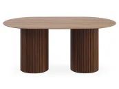 Стол обеденный овальный Mono Stripe 180х100