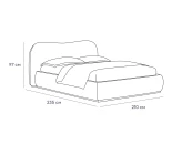 Кровать Patti без подъемного механизма