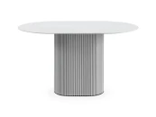 Стол обеденный овальный Mono Stripe 140х85