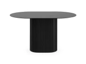 Стол обеденный овальный Mono Stripe 140х85