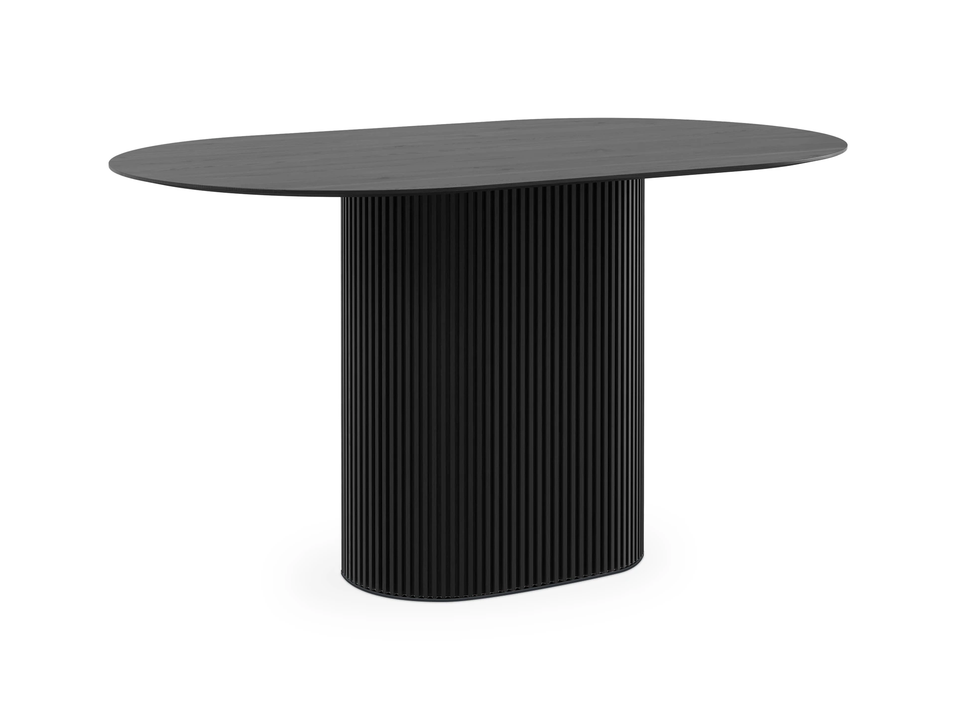 Стол обеденный овальный Mono Stripe 140х85 948118