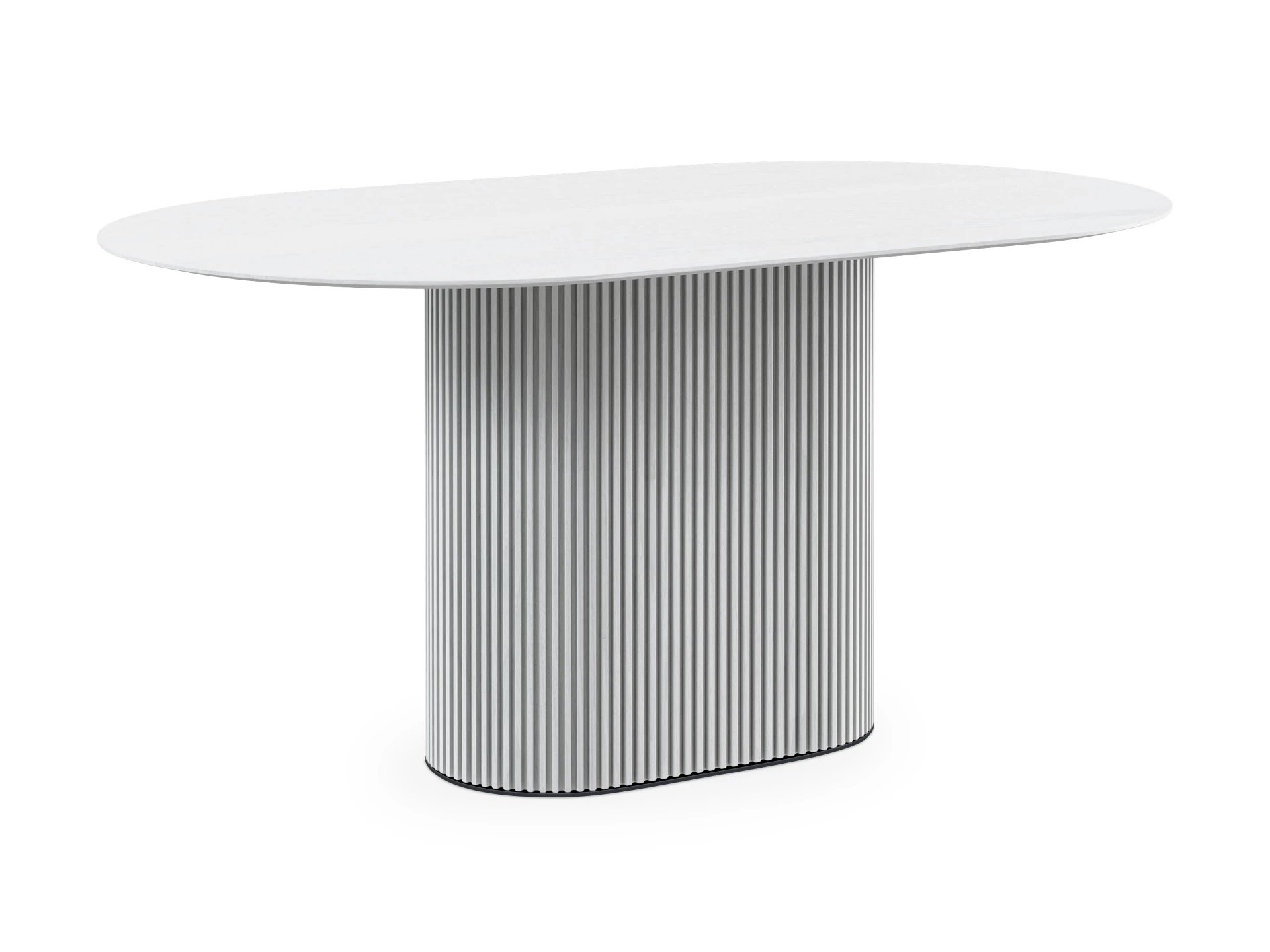 Стол обеденный овальный Mono Stripe 160х95 948120