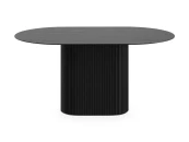 Стол обеденный овальный Mono Stripe 160х95