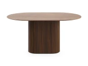 Стол обеденный овальный Mono Stripe 160х95