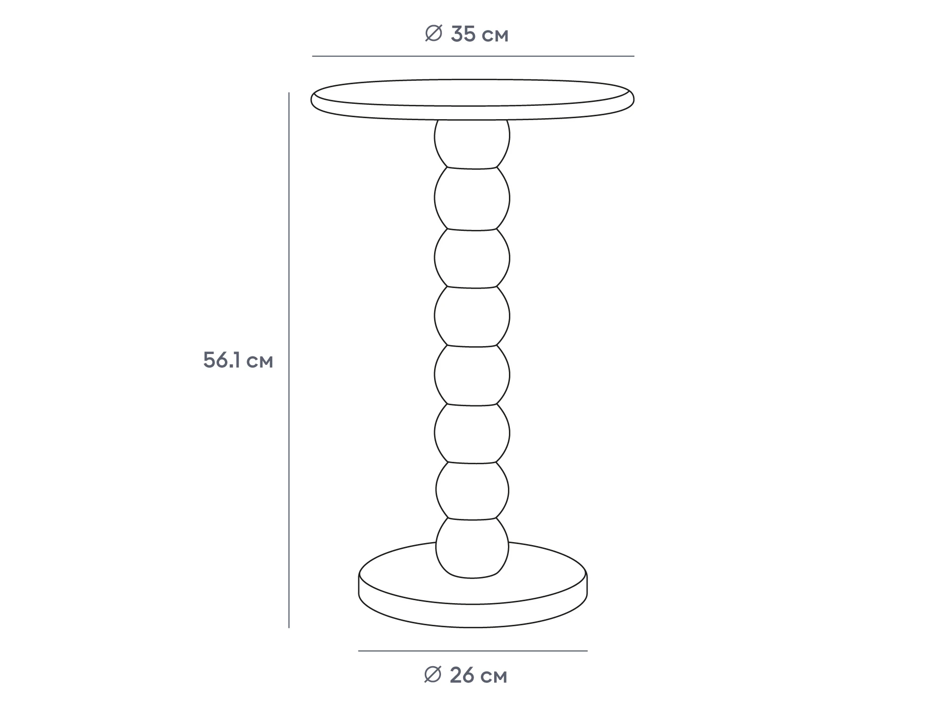 Столик журнальный Omni maxi 948125  - фото 8
