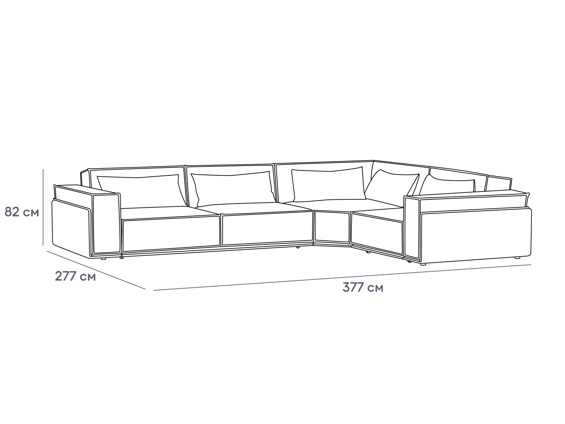 Диван угловой Asti 948437  - фото 6