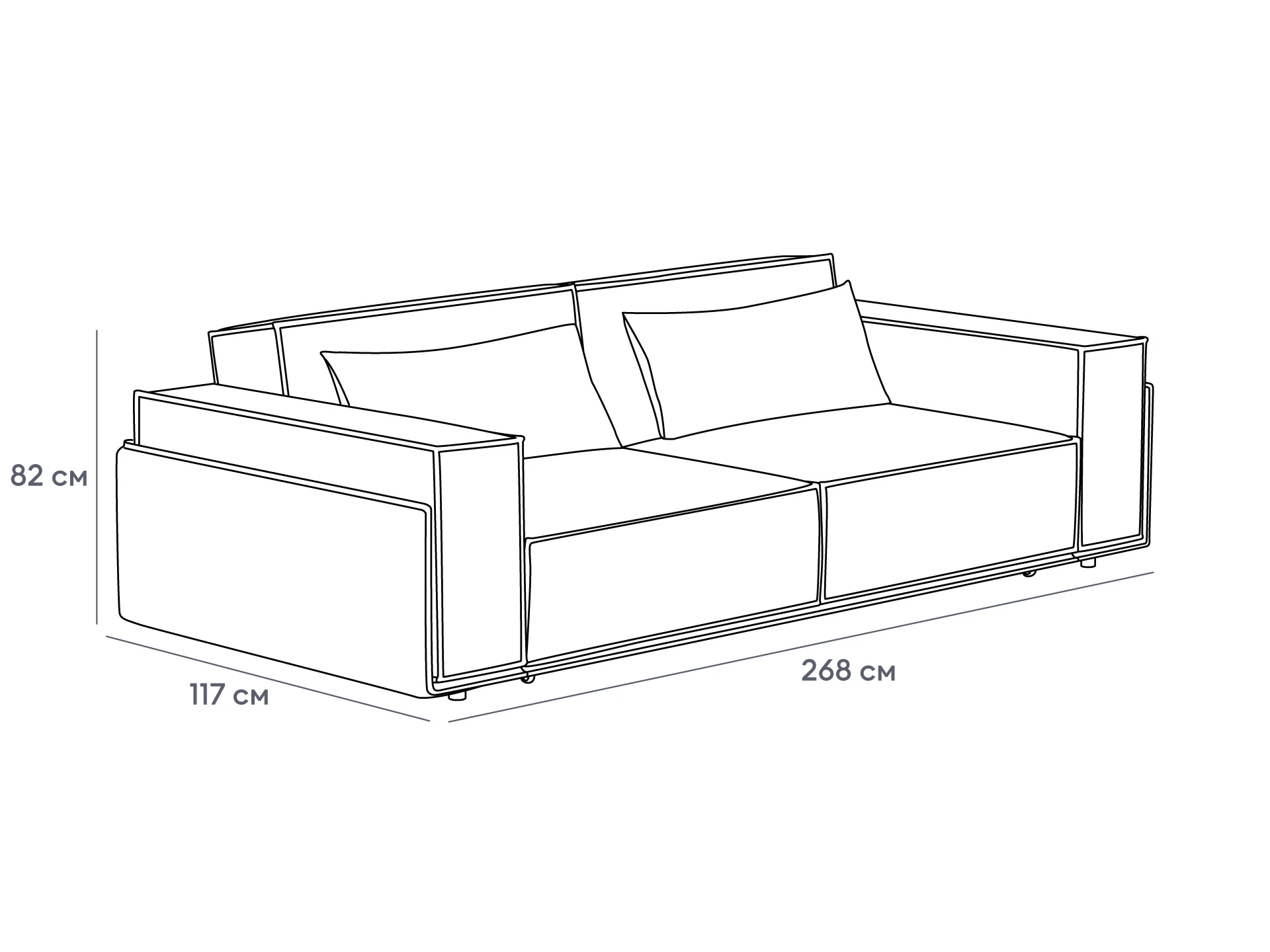 Диван Asti 948445  - фото 7