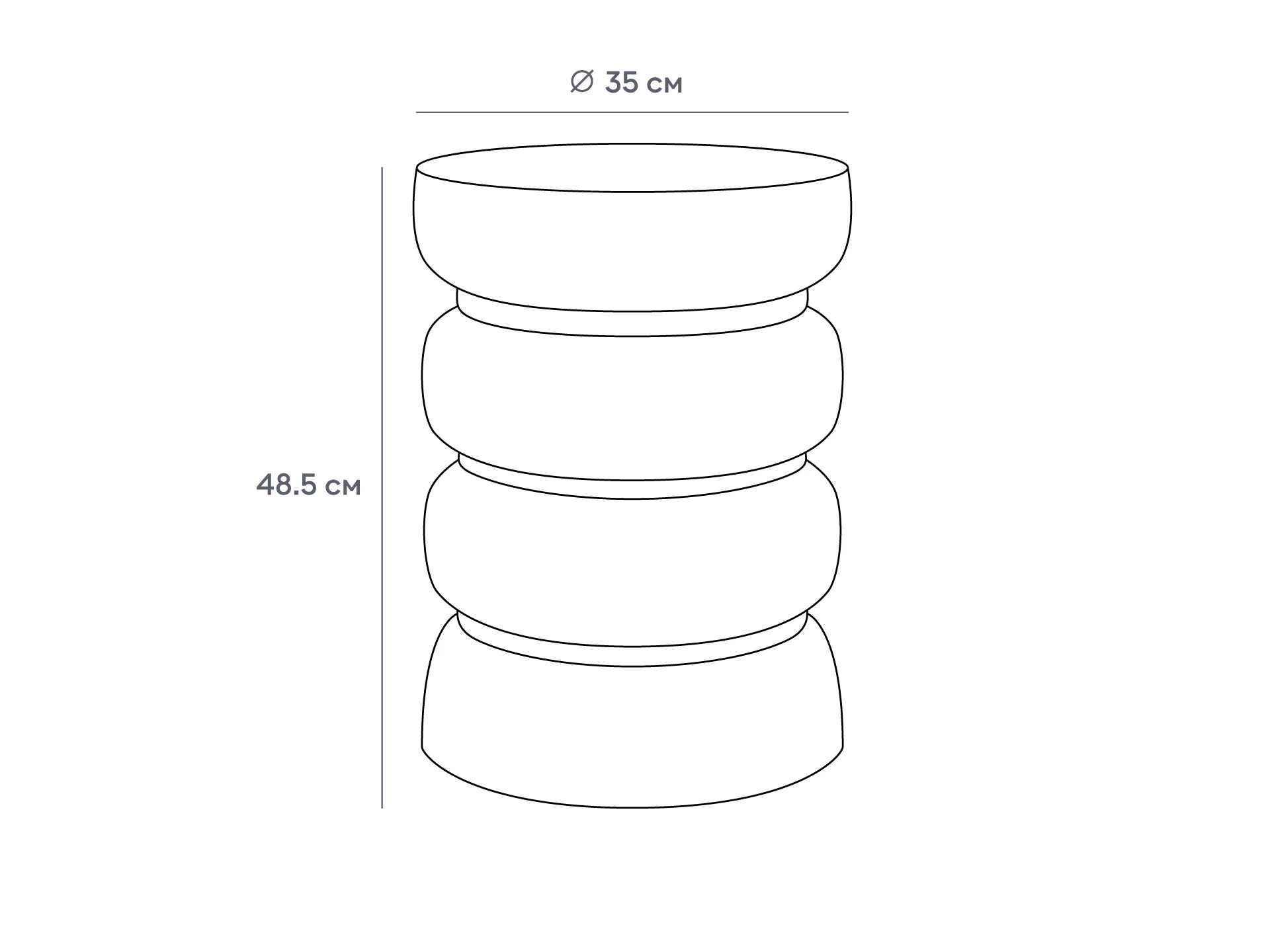 Журнальный столик Amigy 948612  - фото 8