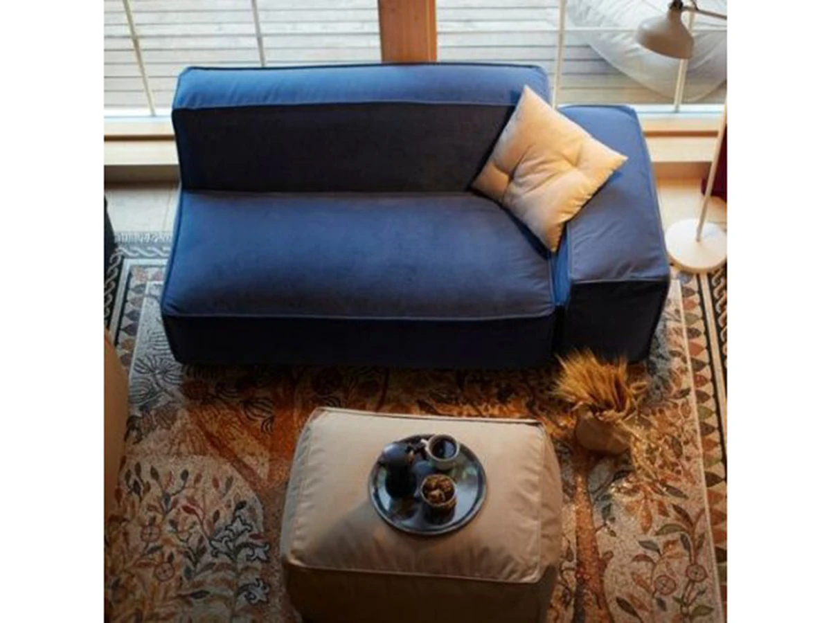 Диван с подлокотником-пуфом 948638  - фото 4